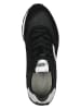 Relaks Leren sneakers zwart/grijs