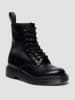 Dr. Martens Leren boots "1460 Croco" zwart