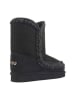 Mou Leder-Winterstiefel in Schwarz
