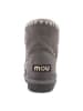 Mou Leder-Winterboots in Grau