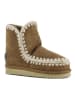Mou Leder-Winterboots in Hellbraun