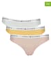 Tommy Hilfiger 3er-Set: Slips in Rosa/ Gelb/ Weiß
