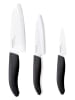 Kyocera 3-częściowy zestaw noży "Gen" w kolorze czarnym