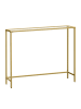 SONGMICS Sideboard in Gold - (B)100 x (H)80 x (T)20 cm