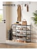 SONGMICS Schoenenrek zwart - (B)92 x (H)74 x (D)30 cm