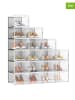 SONGMICS 18-delige set: schoenenboxen - (B)25 x (H)19 x (D)35 cm