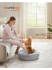 SONGMICS Hundebett in Grau - Ø 60 cm
