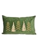 G. Wurm Kussenhoes "Christmas Tree" groen - (L)30 x (B)50 cm