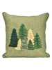 G. Wurm Kussenhoes "Christmas Tree" groen - (L)45 x (B)45 cm