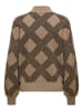 ONLY Sweter w kolorze jasnobrązowym