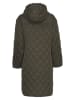 MOSS COPENHAGEN Steppmantel "Nichella" in Dunkelgrün