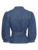 MOSS COPENHAGEN Jeansbluse "Rylan" in Blau