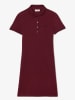 Lacoste Sukienka polo w kolorze bordowym