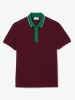 Lacoste Koszulka polo w kolorze bordowo-zielonym