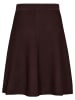 NÜMPH Spódnica "Nulillypilly" w kolorze ciemnobrązowym