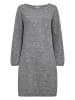 NÜMPH Strickkleid "Nuriette" in Grau
