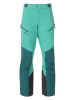 Bergans Spodnie funkcyjne "Tind" w kolorze turkusowym