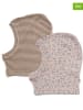 Wheat 2er-Set: Balaclavas "Kim" in Hellbraun/ Rosa