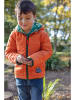 Frugi Wende-Steppjacke "Toasty" in Orange/ Grün
