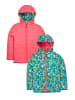 Frugi Wende-Steppjacke "Toasty" in Pink/ Bunt
