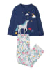 Frugi Pyjama "Alana" donkerblauw/meerkleurig