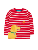 Frugi Longsleeve "Discovery" in Rot/ Weiß