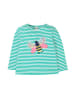 Frugi Longsleeve "Theresa" groen/wit