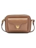 COCCINELLE Leder-Umhängetasche in Beige - (B)18 x (H)12 x (T)6 cm