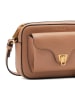 COCCINELLE Leder-Umhängetasche in Beige - (B)18 x (H)12 x (T)6 cm