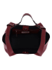 COCCINELLE Leder-Shopper in Rot - (B)36 x (H)22 x (T)10 cm
