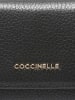 COCCINELLE Leren portemonnee zwart - (B)12 x (H)9 x (D)3 cm