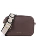 COCCINELLE Leder-Umhängetasche in Braun - (B)19 x (H)13 x (T)6 cm