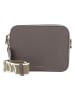 COCCINELLE Leder-Umhängetasche in Taupe - (B)22 x (H)17 cm