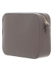 COCCINELLE Leder-Umhängetasche in Taupe - (B)22 x (H)17 cm