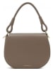 COCCINELLE Leren schoudertas taupe - (B)21 x (H)16 x (D)6 cm
