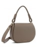 COCCINELLE Leren schoudertas taupe - (B)21 x (H)16 x (D)6 cm