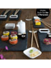 Moritz & Moritz 22-delige sushi-set zwart/wit
