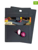 Moritz & Moritz 2er-Set: Schneidebretter in Schwarz - (L)36 x (B)27,5 cm