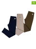 The Time of Bocha 3er-Set: Cargohose in Khaki/ Dunkelblau/ Beige