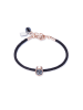 COEUR DE LION Armband in Schwarz