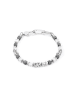COEUR DE LION Bransoletka z hematytami i howlitami