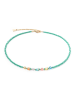 COEUR DE LION Gecoate ketting met swarovski kristallen - (L)42 cm