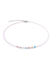 COEUR DE LION Gecoate ketting met swarovski kristallen - (L)42 cm