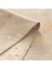 GAMUSI Tischdecke ''Flake'' in Beige/ Gold