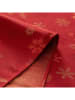 GAMUSI Tafellaken "Flake" rood/goudkleurig