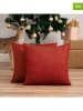 GAMUSI 2-delige set: kussenhoezen "Lights" rood