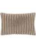 Magma Heimtex Kissenhülle "Raya" in Taupe - (L)40 x (B)60 cm