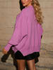 Milan Kiss Pullover in Lila