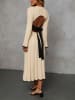 Milan Kiss Kleid in Beige