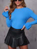 Milan Kiss Pullover in Blau